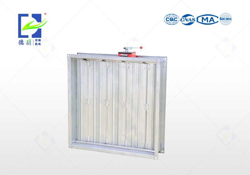 Fire-Resistant Smoke Extraction Damper with Fusible Link